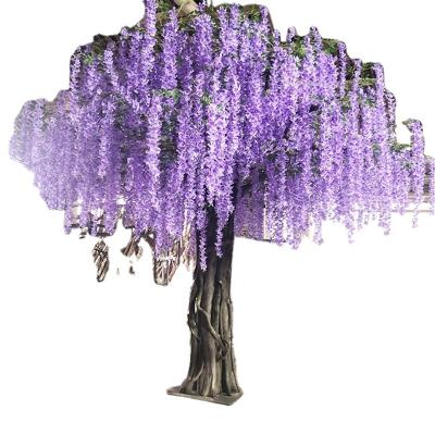 China Wedding Decoration/Room/Artificial Tree Draping White Flower Wisteria Plant Wisteria Party Tree Large Wedding Artificial for sale