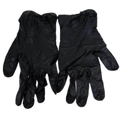 China High Quality Household Black Vinyl / Nitrile Glove China Dishes Cleaning Anti-Slip Mixing Working Gloves for sale