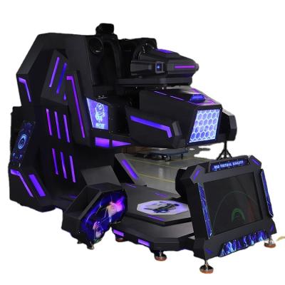 China Iron Virtual Reality 9D VR 360 Terminator Simulator vr Arcade Fighting Game Machine VR Park for sale