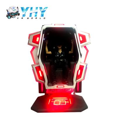 China fiberglass vr crazy kingkong 9d 360 degree rotating VR game machine virtual reality cinema for sale