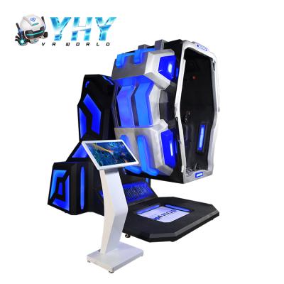 China Single Fiberglass 360 Kingkong Cabin Vr Arcade Machine Full View Angle 9D Vr Cinema Simulator for sale