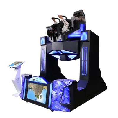 China Steel Customized 1 System Two Seats 9D Vr Simulator 360 Rotation Games Machines Vr Virtual Reality Games for sale