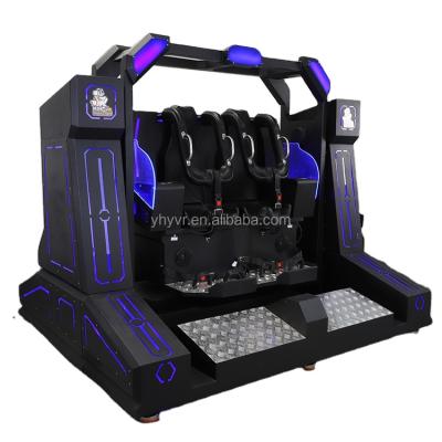 China Super Cinema Hall YHY 9d Cinema Simulator VR Roller Coaster 9D Pendulum Virtual Reality Simulator for sale