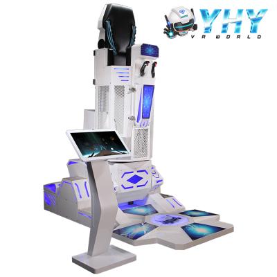 China Iron Other 1 Player Position Roller Coaster Shooting Machine Simulator Virtual Reality 360 Amusement Products for sale