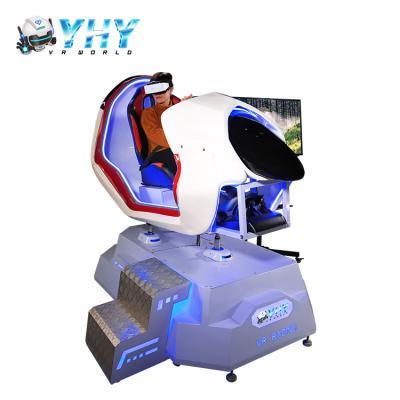 China Modern commercial fiberglass virtual reality simulator vr arcade racing car game machine price 9d vr simulator for sale