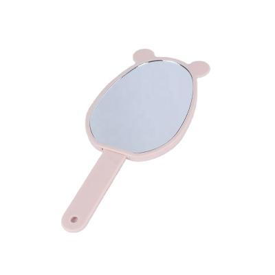 China Hot Selling Custom Cute Animal Ears Personalized Girls Pocket Mirror Magnifying Makeup Mirror for sale