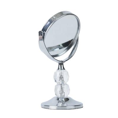 China Metal Magnifying Light Weight And Not Easy To Break Square Table Makeup Vanity Mirror for sale