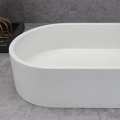 China Easy Clean Industrial air concrete bathroom sink Outdoor bathroom counter sink for sale