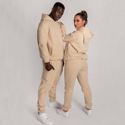 China 2022 French Hoodies and Trackies Tracksuits Breathable New Arrival Terry Sweatsuits Overall 2pcs with Private Label and Tags Custom Made for sale