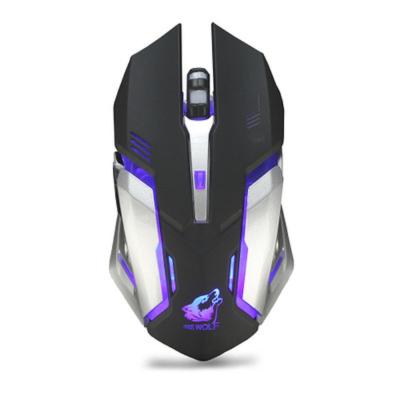 China Cool Seven-color Lamp Seven-color Lamp Glowing Breathing Breathing Professional Level 4 DPI Mouse Eating Chicken League of Legends Gaming Mouse for sale