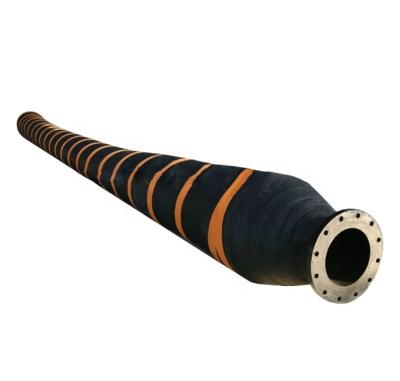 China Good Flexibility Dredger Sand Mud Oil Discharge Flexible Self-Floating Rubber Hose for sale