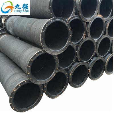 China Mine Supply Large Diameter Pipe Flange Mud Pipe Suction Dredging Rubber Hose for sale