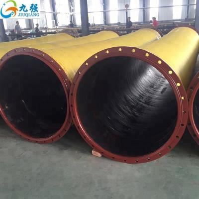 China Large Diameter 900mm Wear Resistant Rubber Drainage Hose 700mm Dredge Discharge Hose for sale