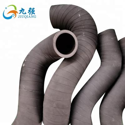 China Custom High Temperature Resistance Low Pressure EPDM Drain Tubing Bellows Custom Rubber Heat Resistant Black Flexible Rubber Hose for sale