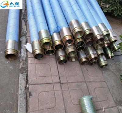 China Concrete Pump Truck DN125mm Concrete Pump Hose High Pressure Steel Special Compound 4 Inch Wear-Resisting Hose for sale