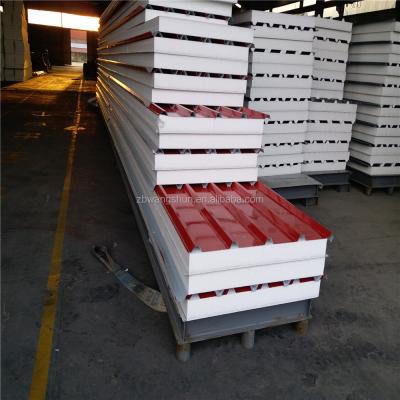 China 950mm 100mm Mobile Home Building Materials Roof Insulation EPS Sandwich Panel for sale