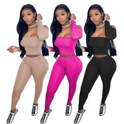 China MN8379 QUICK DRY Custom 2 Piece Set Womens 2 Piece Set Womens Two Piece Set Womens for sale