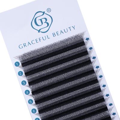 China Long 2023 Best Selling Natural Clover W False Eyelashes With Symmetrical Pattern And No Loose Roots 8-15mm J Since C D Factory Can Supply OEM OD for sale