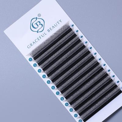 China Long 2023 W-5d Natural Popular Clover False Eyelashes With Symmetrical Pattern And No Loose Roots 8-15mm J Since C D Factory Can Provide OEM ODM for sale