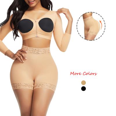 China Breathable Private Label Mid Waist Body Shorts Shapewear Women Slimming Belly Shaper Panties Slimming Butt Lifter for sale