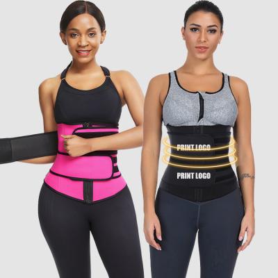 China High Quality Underbust Waist Compression Neoprene Fat Burning Corset Waist Trainer Belt for sale