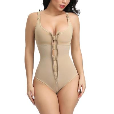 China Antibacterial Drop Ship Fitness Butt Lifter Women One Piece Hip Padding Bodysuit Shapewear Bodysuit for sale