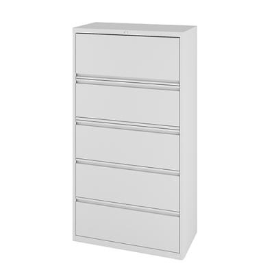 China Customized Modern Commercial Steel Office Furniture 5 Drawer Side File Cabinet for sale