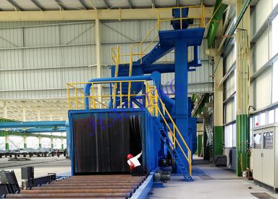 China Roller Converyor Shot Blasting Machine , Shot Peening Machine Stress Relieving for sale