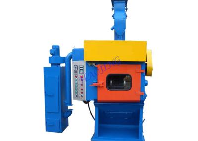 China Rubber Tracked Automatic Shot Blasting Machine For Small Castings for sale