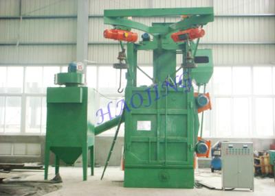 China Hook Rail  Automatic Shot Blasting Machine for Shot Peening for Forging Industry for sale