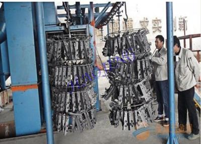 China Single Hanger Shot Blasting Equipment for Small Forging Castings Cleaning for sale