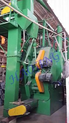 China Stainless Steel Shot Blasting Machine For Foundry Cast 380V / 60HZ for sale