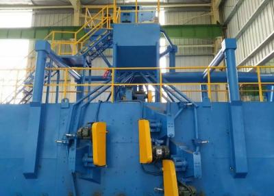 China Roller Conveyor Steel Plate Shot Blasting Machine for Surface Reinforcement for sale