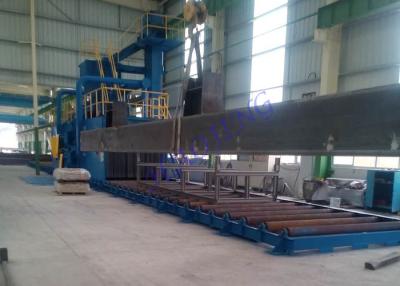 China Passing Shot Bead Blasting Equipment , Shot Peening Machine For Steel Structure Material for sale