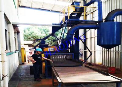 China Customized Automatic Shot Blasting Machine For Steel Sheet Profile Treatment for sale