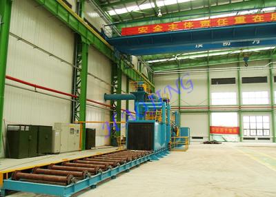 China Automatic Shot Blasting Machine For Steel Constructions Surface Improving for sale