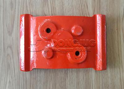 China Small Wheel Shot Blasting Machine Parts Backplate Angles Customized for sale