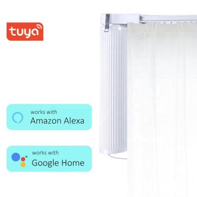 China Popular high quality motorized smart tuya curtain motor control wifi track curtain motor smart home electric tuya for sale