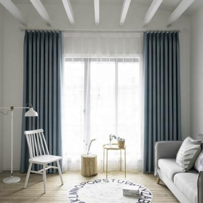 China Custom Classic 100% Blackout Polyester Material Decorative Window Home Curtain Windows for sale