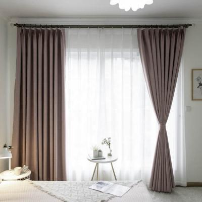 China Luxury Home Shading Curtain Latest Designs Blackout Blackout 100% Polyester Office And Meeting Room for sale