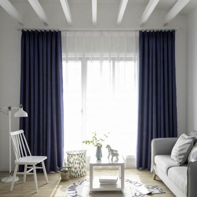 China 2022 Blackout Window Curtains Decoration 100 Polyester Shading Blackout Fancy Curtain Hotel Designs for sale