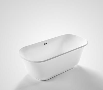 China 2020 Classic Clean Free Standing With Drain Stainless Steel Legs Acrylic Bathtub for sale