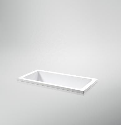 China Free H5223 Cheap Price Classic Rectangle Drop-in Bathtubs for sale