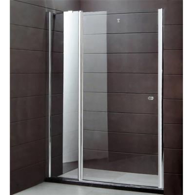 China Modern Hotel Project Shower Screen Factory Direct Shower Doors Glass Frameless Shower Door (C6009) for sale