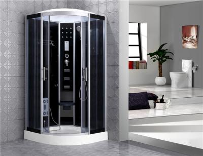 China Modern Computer Control Massage Jets Steam Acrylic 900x900mm Panel Shower Rooms Bathroom Shower Enclosure With Seat for sale