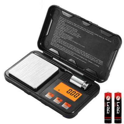 China Stainless Steel Digital Pocket Scale Measuring Tools Measure with Calibration Tweezers and Weight for sale