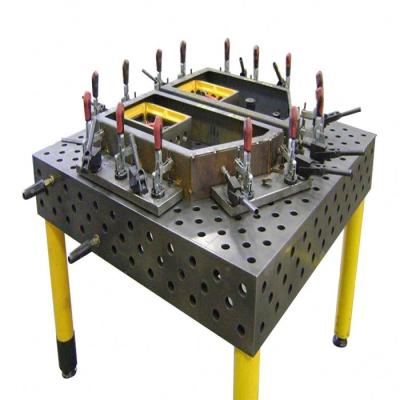 China Industry New Product 3D Table Plate Welding Platform Flexible With Adjustable Reg Angles Clamping Part for sale