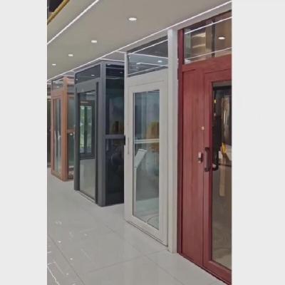 China Automatic Sliding Home Traction Elevator Exhibition Hall Traction Type Elevator for sale