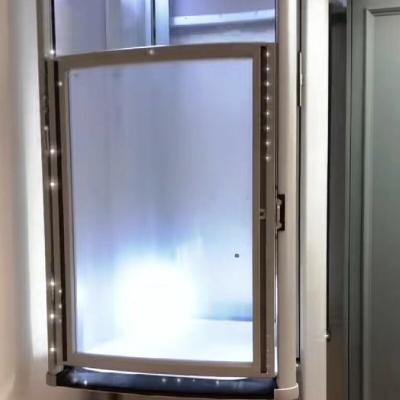 China Hydraulic Capsule Lift With Glass Cabin 0.25m/S 400kg Capacity Glass Capsule Lift for sale