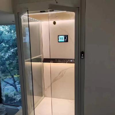 China Emergency Stop Panic Button Hydraulic Lift For Home Stainless Steel Frames 304# Of Cabin for sale